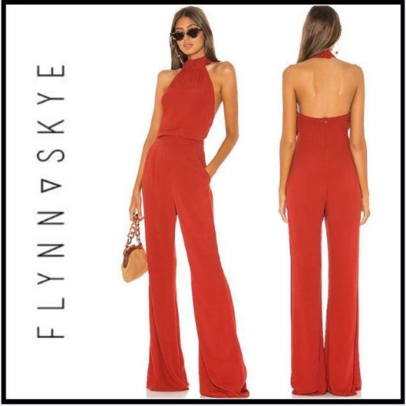 Flynn Skye Pants - SOLD!!  NWT Flynn Skye Ava Jumpsuit in Spice